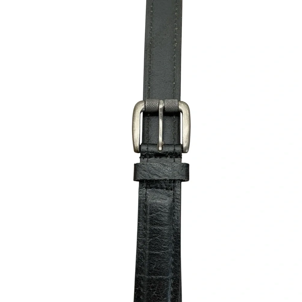Genuine Black Leather belt Size‎ 42